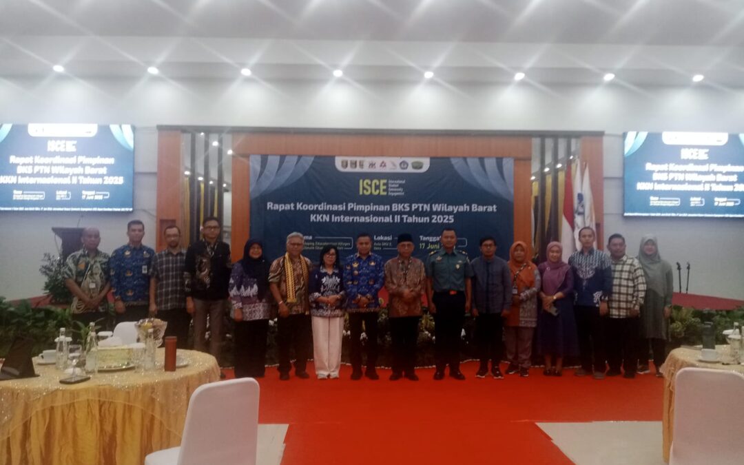 FGD Para Pimpinan Daerah Lokasi KKN Internasional II BKS PTN Barat di Lampung Timur