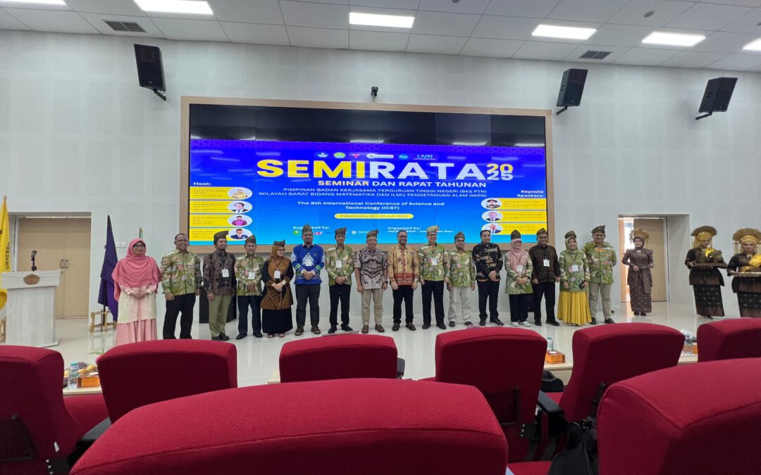 Rakor dan Seminar Internasional Koordinatoriat Bidang MIPA BKS PTN Barat di UNRI, Pekanbaru Riau