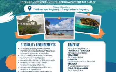 KKN INTERNASIONAL BKS-PTN Barat 2026 TELAH DIBUKA…!!! SILAHKAN DAFTARKAN DIRI ANDA..!!!